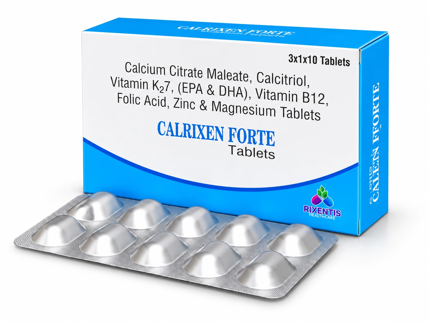 Calrixen Forte original pharmaceutical packaging