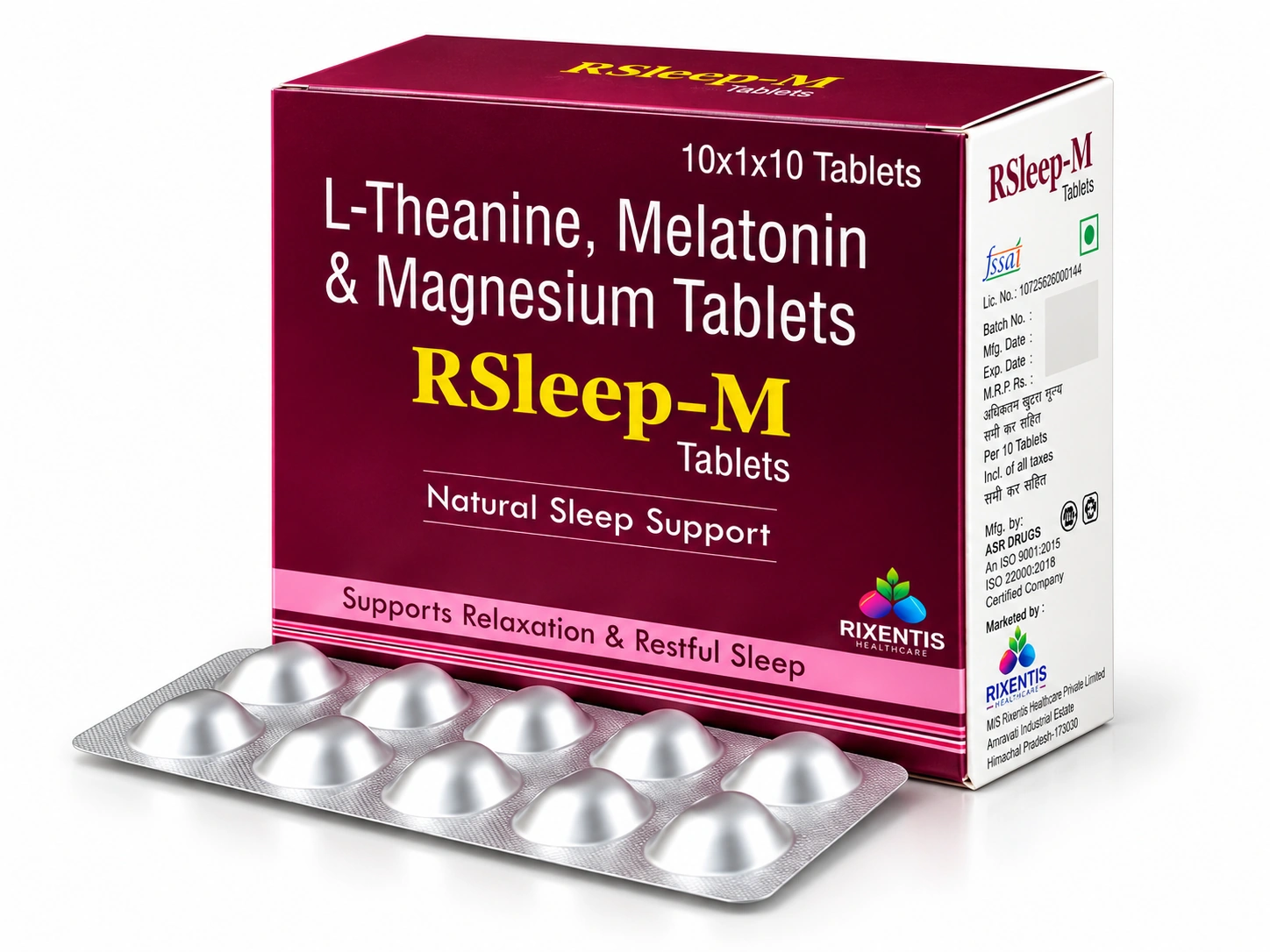 RSleep-M packaging